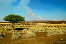 La plaine volcanique au coeur du Danakil.