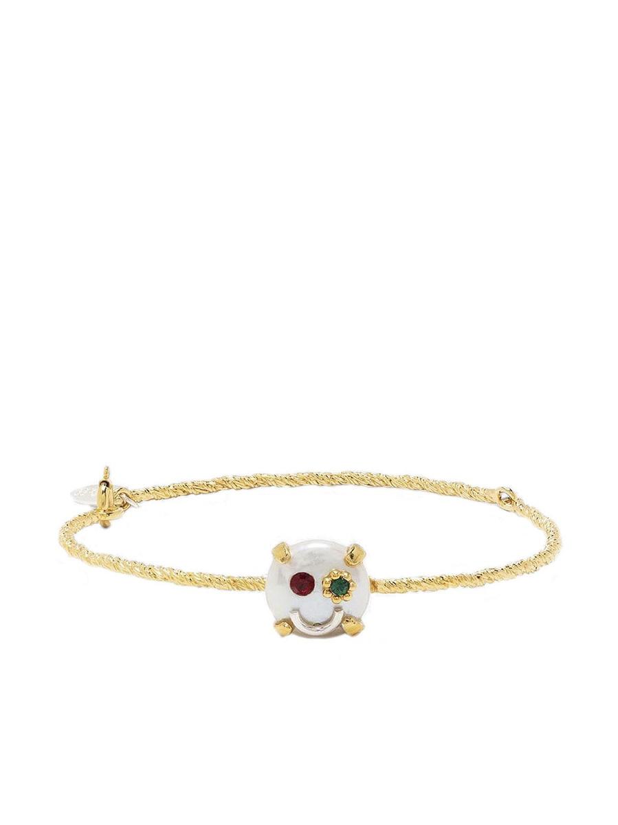Bracelet en perle et cristaux, Wouters & Hendrix, 337 euros, farfetch.com
