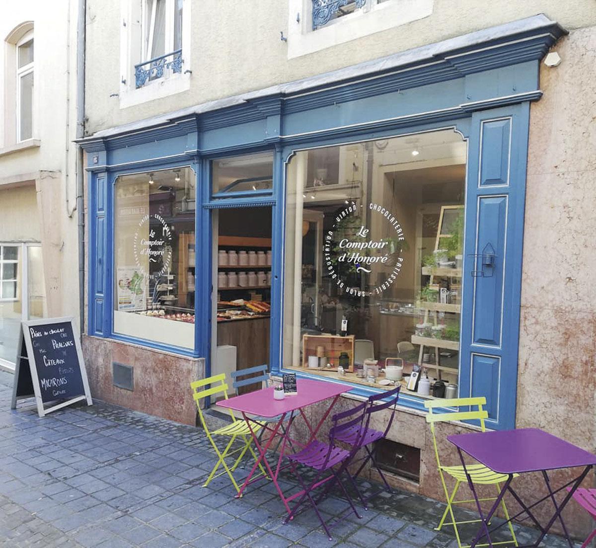 Le Comptoir d'Honoré, à Virton, célèbre pour ses gourmandises faites maison.