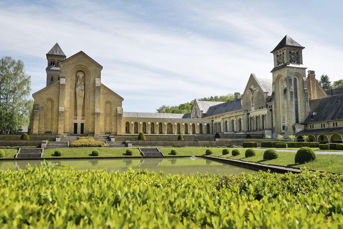 L'abbaye d'Orval, qu'on ne présente plus.