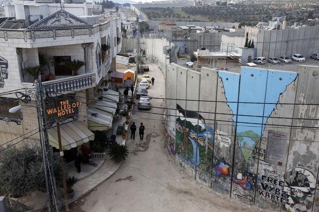 Le Walled-Off Hotel de Banksy en Cisjordanie