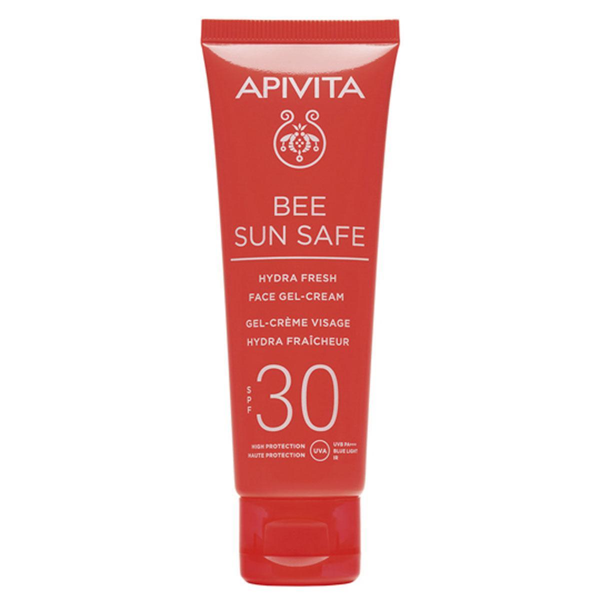 Bee Sun Safe Hydra Fresh Gel-Crème SPF30, Apivita, 17,30 euros