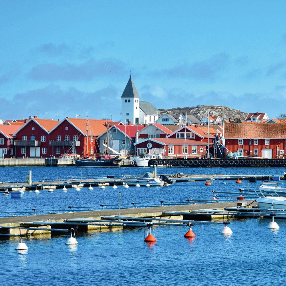 Le port de Skärhamn.