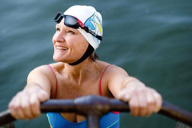 Noëlle Joiris, une Belge vice-championne du monde de nage hivernale