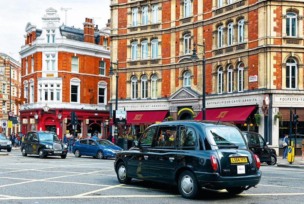 Les taxis londoniens