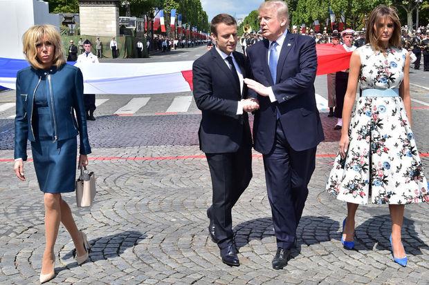 14 juillet 2017 sur les Champs Elysées
