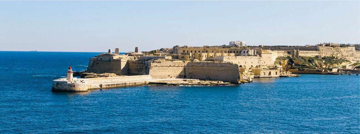 Vue du fort Saint Elmo, La Valette (Malte) qui figure sur la liste du patrimoine mondial de l'Unesco depuis 1980. (Getty Images)