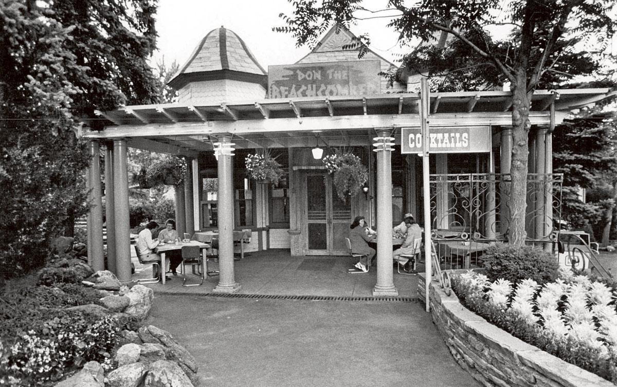 L'Elitch Gardens' Orchard Cafe est devenu plus tard le Don the Beachcomber.