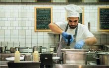 Un vaste espace bientôt investi par la gastronomie italienne en plein centre-ville de Bruxelles