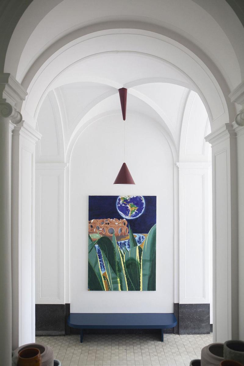 Antoine Carbonne, Nemo, huile sur toile, 205x150 cm, 2015, via demainbelgium.com