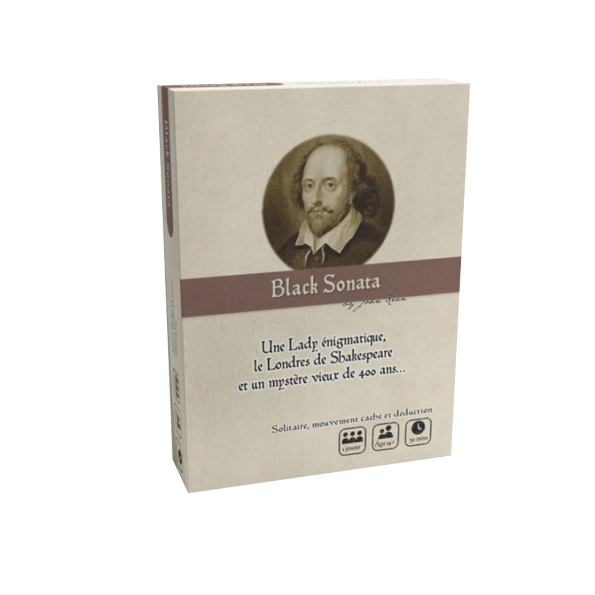 Black Sonata, jeu d'enquête et de déduction dans le Londres élisabéthain, 25 euros, philibertnet.com