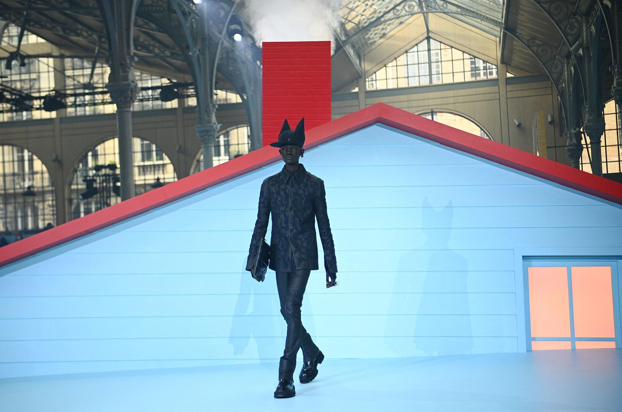 Défilé Louis Vuitton, dernière collection de Virgil Abloh, le 20 janvier 2022