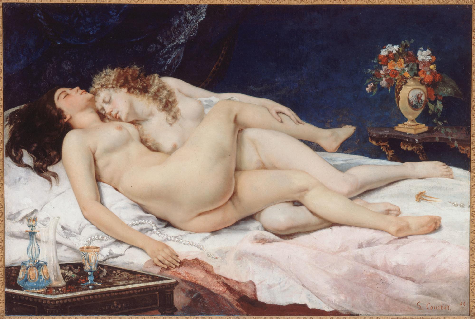 Le sommeil, Gustave Courbet, 1860