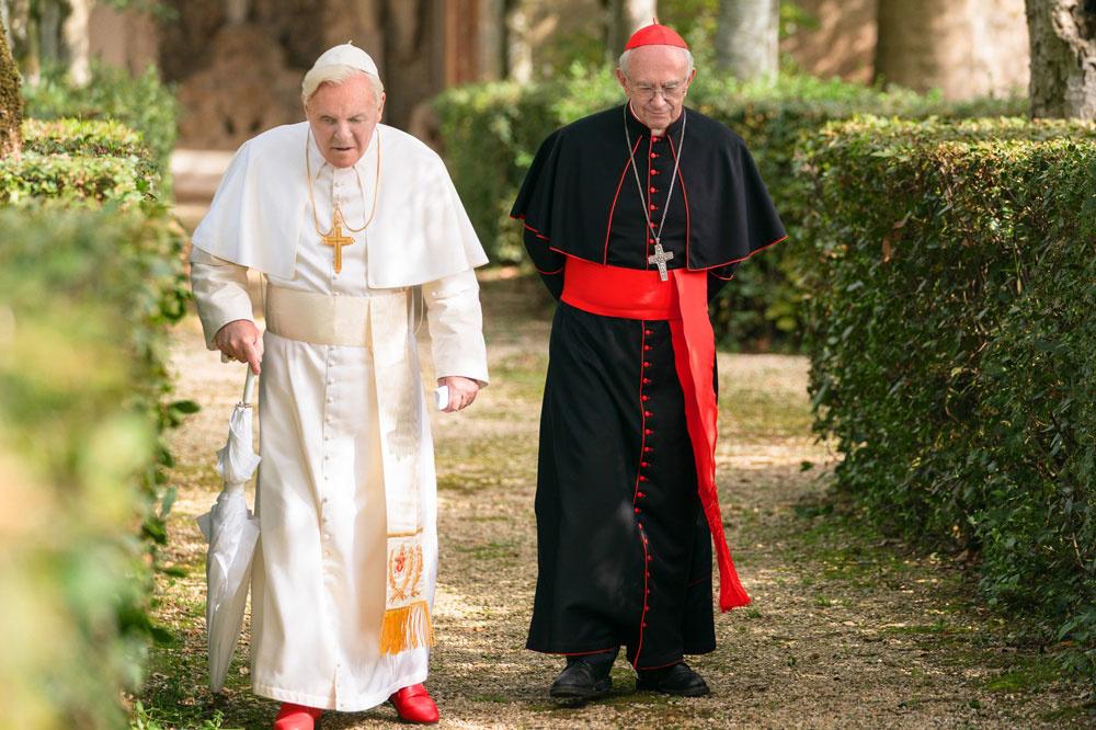 'The Two Popes' op Netflix: 'Mijn Benedictus is veel beter dan de echte'