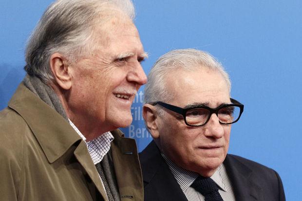 Met Martin Scorsese (rechts).