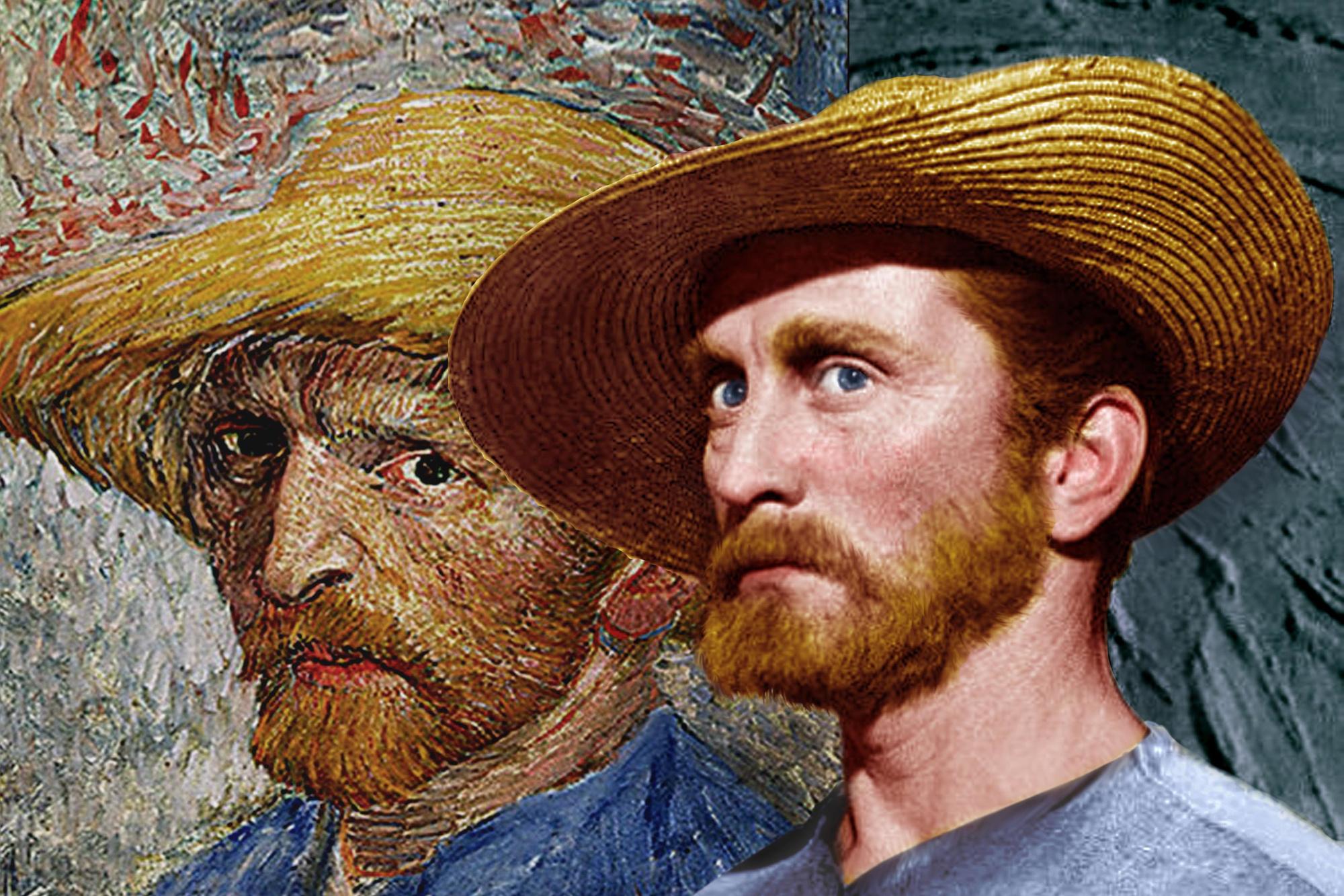 Kirk Douglas als Vincent Van Gogh in 'Lust For Life'