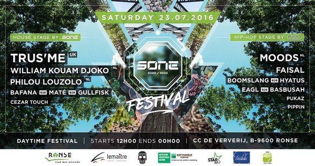 Affiche van Sone Festival 2016.