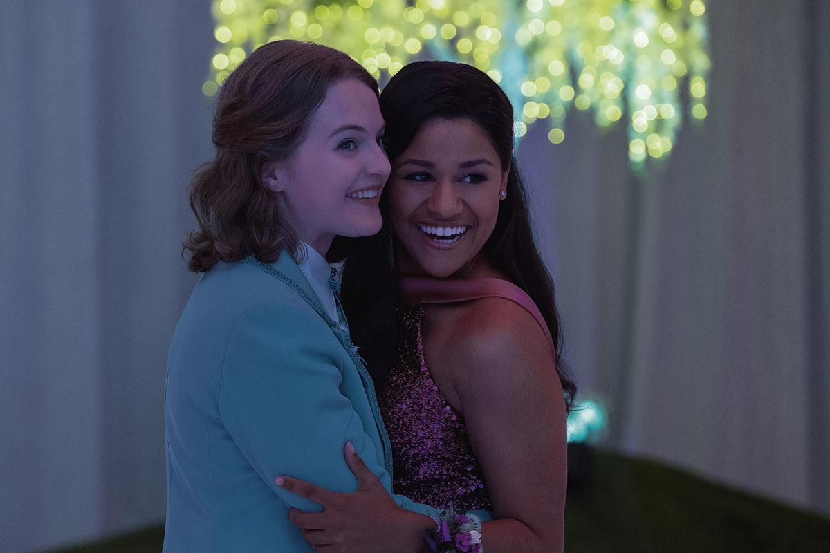 Jo Ellen Pellman en Ariana Debose: twee verliefde meisjes willen samen naar het schoolbal in 'The Prom'.