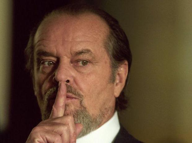 Jack Nicholson, fan van 'De Zaak Alzheimer'.