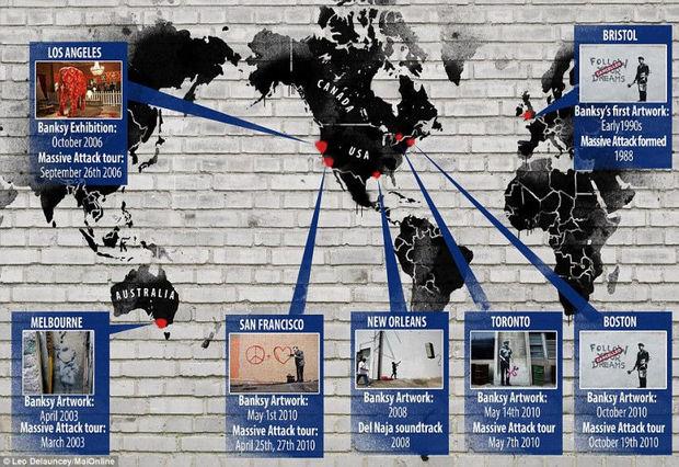 Is 3D van Massive Attack het brein achter Banksy?