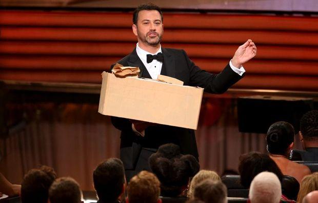 Jimmy Kimmel, hier op de Emmy Awards.