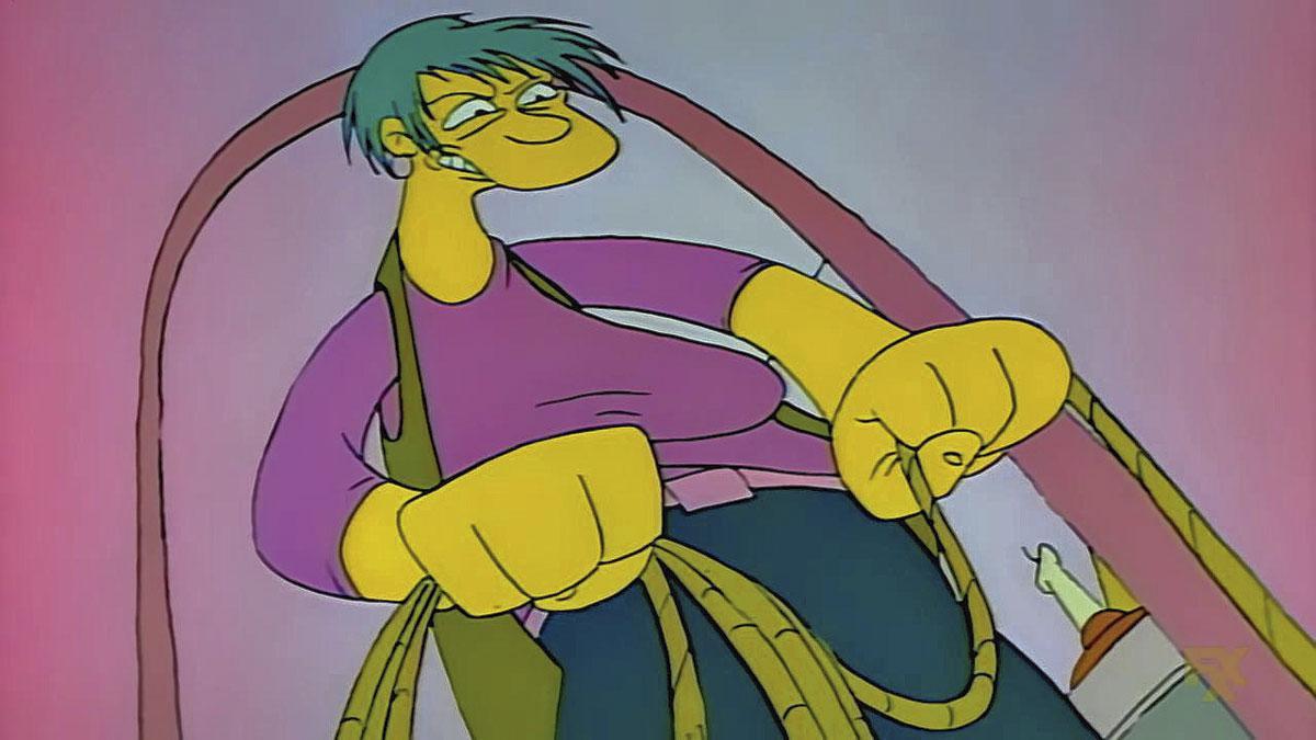 Ms. Botz uit The Simpsons