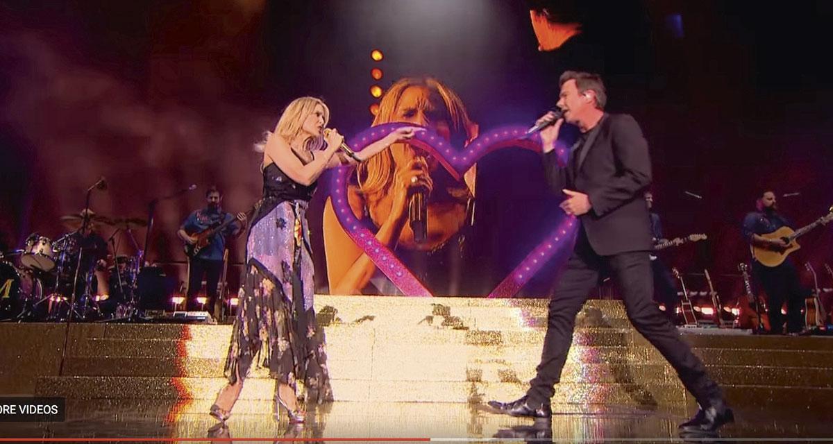 Kylie Minogue en Rick Astley