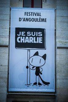 Stripfestival Angoulême eert Charlie