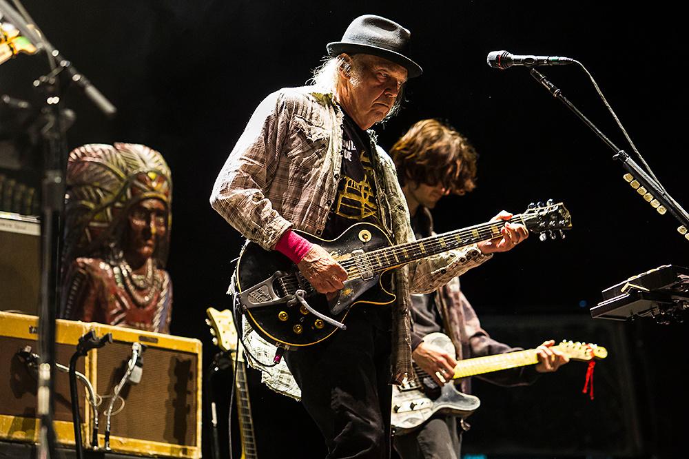 Neil Young in het Sportpaleis.
