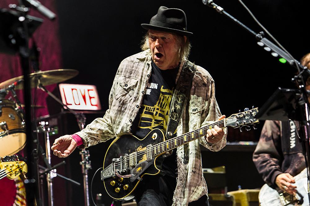 Neil Young in het Sportpaleis.