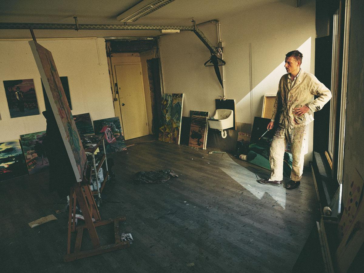 Bent Van Looy, terug naar zijn oudste liefde: 'Ik kibbel met mijn schilderijen'