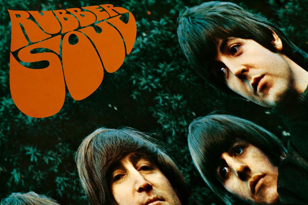 De hoes van Rubber Soul van The Beatles