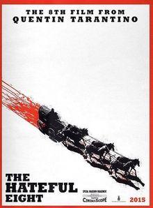 Poster nieuwe film 'The Hateful Eight' van Tarantino gepubliceerd
