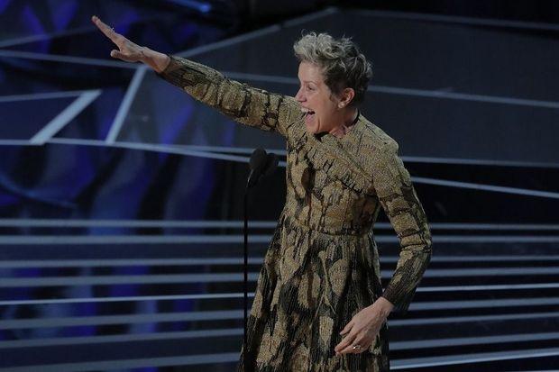 Frances McDormand wint de Oscar voor Beste Vrouwelijke Hoofdrol