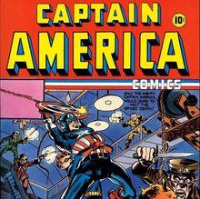 Captain America vecht tegen Duitsers