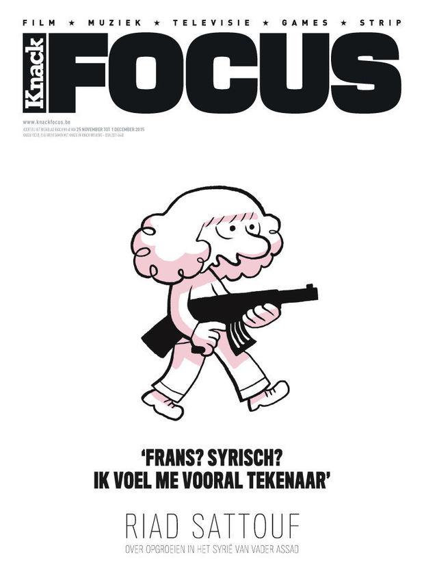 Riad Sattouf (ex-Charlie Hebdo): 'Frans? Syrisch? Ik voel me vooral tekenaar'