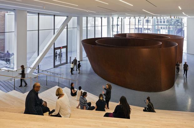 Roberts Family Gallery featuring Richard Serra's 
Sequence