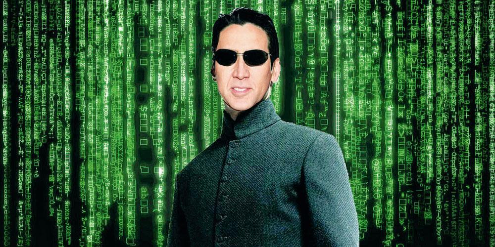 Neo in The Matrix