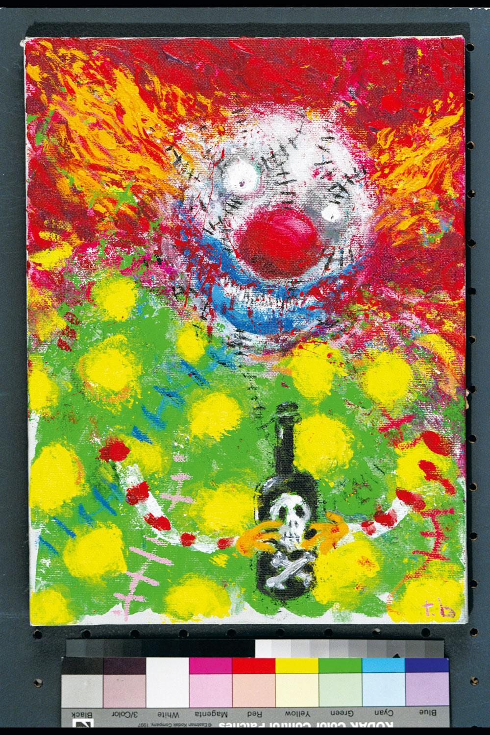 Untitled (Clown Series) exclusief te zien in C-mine.