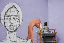 Milu Correch heeft al tonnen ervaring met murals