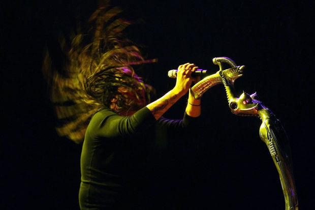 Jonathan Davis, frontman van Korn.