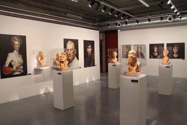 Les portraits de Cédric Peyravernay et les sculptures de Lucie Mine, pour le jeu Dishonored 2.