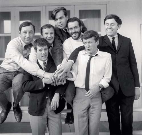 DÉBUTS. Les Copains, d'Yves Robert (1964), avec Philippe Noiret, Guy Bedos, Pierre Mondy, Jacques Balutin, Claude Rich et Christian Marin.