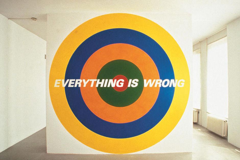 Everything Is Wrong, 1996, installation View Manifesta 1, Witte De With, Rotterdam