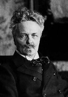 August Strindberg, vers 1900.