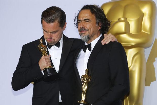 Leonardo DiCaprio et Alejandro G. Iñarritu, tous deux oscarisés pour The Revenant.