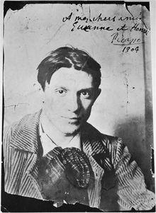 Pablo Picasso, 1904, Paris.