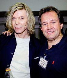 David Bowie et Brian Rasic.