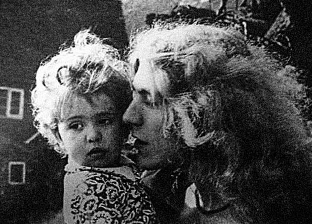 Robert Plant et son fils Karac.