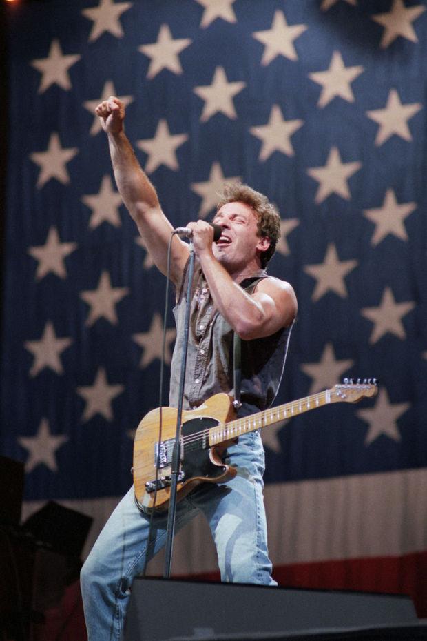 Bruce Springsteen, Washington DC, circa 1984.